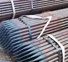 安徽超前小导管预埋钢管出尖打孔焊倒刺无缝焊管厂